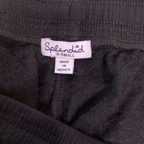 Splendid black joggers, size extra small - Picture 2 of 7